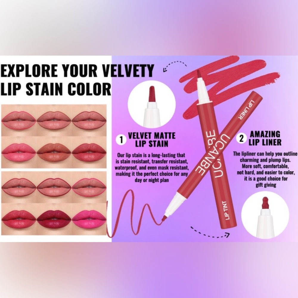Lip Stain Kit - ROSEWOOD - Picture 3 of 4